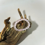 Vòng Tay Đá Thạch Anh Hồng 5A Mozambique Ánh Sao TATINA GEMS (Tặng Bộ Hộp Đựng Sang Trọng)