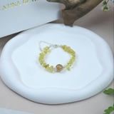Vòng Tay Đá Vụn MàI Bóng Tự Nhiên Mix Hạt Chuyển Vận Cao Cấp TATINA GEMS. (Tặng Bộ Hộp Đựng Sang Trọng)