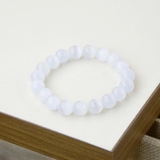 Vòng Tay Đá Nhân Tạo Mắt Mèo Ngọc Xám Trắng Ánh Quang – Cat Eye Đa Màu Sắc May Mắn Thu Hút Tài Lộc TATINA GEMS (Tặng Bộ Hộp Đựng Sang Trọng)