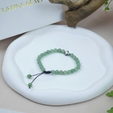 Vòng Tay Đá Tự Nhiên Thạch Anh Xanh Mix Charm Thập Giá Đá Hematite Hộ Mệnh & Bình An TATINA GEMS. (Tặng Bộ Hộp Đựng Sang Trọng)