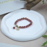 Vòng Tay Chuỗi Hạt Đá Thạch Anh Mix Charm Cao Cấp Bộ Sưu Tập The Muse Collection TATINA GEMS (Tặng Bộ Hộp Đựng Sang Trọng)