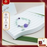 Vòng Tay Chuỗi Hạt Đá Thạch Anh Mix Charm Cao Cấp Bộ Sưu Tập The Muse Collection TATINA GEMS (Tặng Bộ Hộp Đựng Sang Trọng)