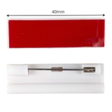Kim cài nhựa K010 40mm có keo [10,50] (1000)
