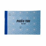 Phiếu thu NY 13x20cm 2 liên 50 bộ (10/100)