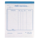 Phiếu giao hàng NY 16x20cm 2 liên 50 bộ A5