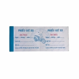 Phiếu giữ xe NY có số (20/100)
