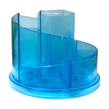 Hộp cắm bút nhiều ngăn TD S-005 xoay 360 độ, Ống cắm bút, Hộp cắm viết