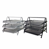 Kệ hồ sơ 3 tầng lưới Toppoint HY62001A, Kệ rổ, Kệ đựng hồ sơ
