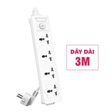 Ổ cắm điện Deli 4 lỗ