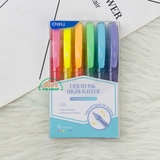Bút dạ quang Deli U300 6 màu (24)
