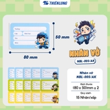 Nhãn tên TL NBL-005/AK (50)
