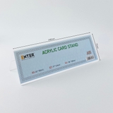 Kệ mica chức vụ 2 mặt Enter A05 240x75mm trung, Biển chức danh, Bảng tên để bàn (20)