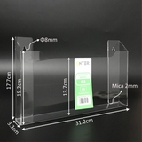 Kệ mica nhiều giấy treo tường Enter C13 31x18cm A4 ngang, hông 25mm (20)
