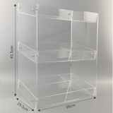 Kệ trưng bày DCHS mica Enter TBNS07 3 tầng 30x19.5x41.5cm