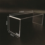 Kệ trưng bày mica 3 mặt uốn Enter TB131 200x80x80mm mica dày 3mm, Kệ livestream, Kệ mica chữ U trong suốt để đồ đa năng (20)