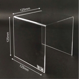 Kệ trưng bày mica 3 mặt uốn Enter TB136 125x125x125mm mica dày 3mm, Kệ livestream, Kệ mica chữ U trong suốt để đồ đa năng (20)
