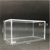 Hộp mica không nắp Enter TB602 100x200x100mm mica dày 5mm, Khay chia ngăn kéo hộc tủ, Khay nhựa đựng đồ dùng, Hộp chống bụi