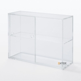 Kệ trưng bày mica Enter TB701 250x85x165mm 2 tầng cửa lùa