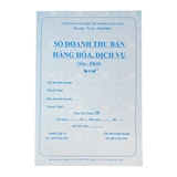 Sổ doanh thu bán hàng hoá, dịch vụ NY S2a-HKD 20x30cm 100 tờ A4 (5/25)