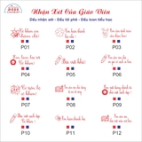 Dấu S842/ T214 nhận xét của giáo viên