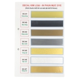 Decal kim loại DC-01 / DC-02 /DC-03 /DC-04 /DC-05 /DC-06 /DC-07 21x30cm A4 (10)
