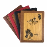 Bìa menu gỗ VĐ 2332/20 20 lá 23x32cm