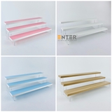 Kệ trưng bày Enter TB314 3 tầng 400x168x123mm, Kệ bậc thang để bàn, Kệ trưng bày nước hoa, mô hình