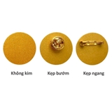 Phôi thẻ tên kim loại BT51 Φ25mm vàng (50)