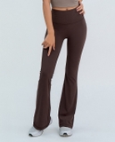 Quần leggings nữ ống loe lưng cao