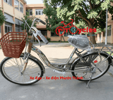 Xe đạp nữ PTCYCLES Windows 580 Sườn đơn thiên nga INOX
