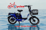 Xe điện Sonsu ECO Sườn cổ điển 18 màu Xanh Dương