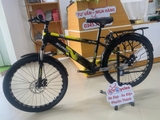 Xe đạp địa hình SMQI Bánh 24 inch 1-Speed màu Đen-Vàng
