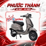 Xe điện JVC VERAS màu Xám Ánh Hồng