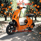 Xe điện JVC G9 SMART V1 màu Cam Đen