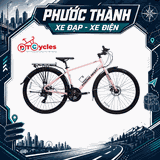 Xe đạp Touring Thống Nhất CPD màu Hồng Nhạt