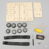 STEM - Mô hình lắp ráp động cơ điện - Xe tăng