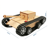 STEM - Mô hình lắp ráp động cơ điện - Xe tăng
