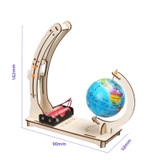 STEM - Mô hình lắp ráp động cơ điện - Trái đất ngày đêm