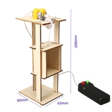 STEM - Mô hình lắp ráp động cơ điện - Thang máy