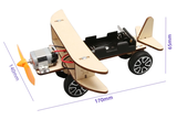 STEM - Mô hình lắp ráp động cơ điện - Máy bay