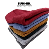 Mũ Len Beanie Unisex Trơn | SUN014