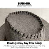 Mũ Cao Bồi Đan Cói - SUN059