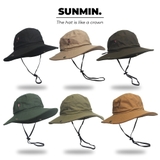 Mũ Bucket Vải Canvas Có Dây Rút - NNL008