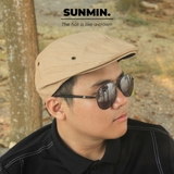 Mũ Beret Trơn Chất Kaki - NNL023