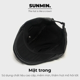 Mũ Beret Da PU - NNL006