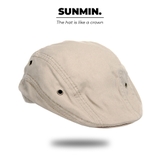 Mũ Beret Trơn Chất Kaki - NNL023