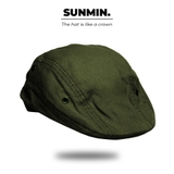 Mũ Beret Trơn Chất Kaki - NNL023
