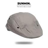 Mũ Beret Trơn Chất Kaki - NNL023