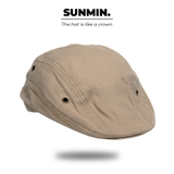 Mũ Beret Trơn Chất Kaki - NNL023