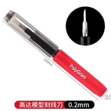 Polygram Model Chisel 0.200 Red
